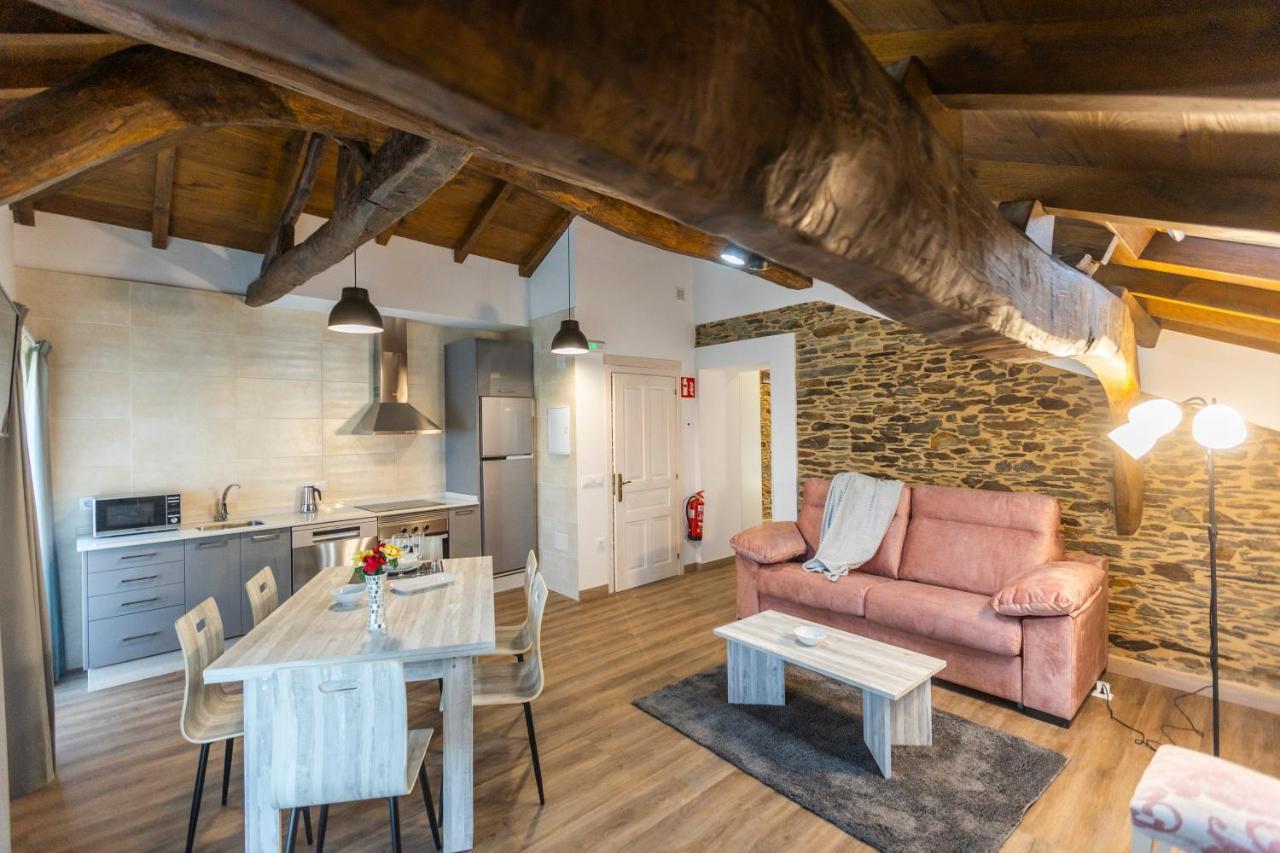 Apartamentos Casona Del Campo Navia Buitenkant foto